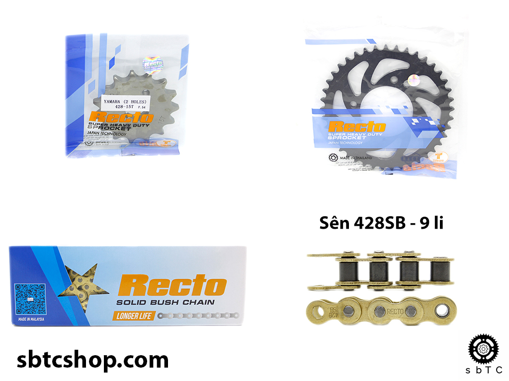 [HCM]NSD Recto Husky 125 Nhông sên dĩa