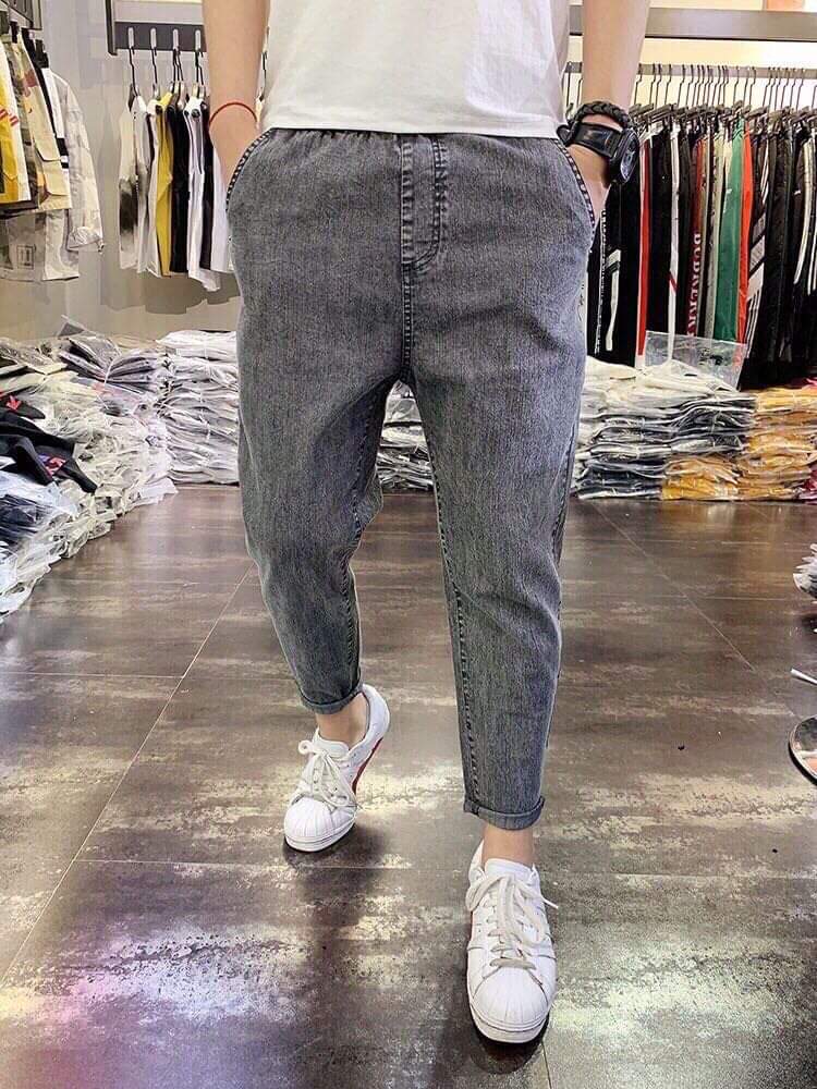 Quần baggy jean basic phong cách trẻ trung - 𝐀𝐫𝐮 𝐒𝐡𝐨𝐩 - 𝐁𝐚́𝐧 𝐡𝐚̀𝐧𝐠 𝐜𝐨́ 𝐭𝐚̂𝐦