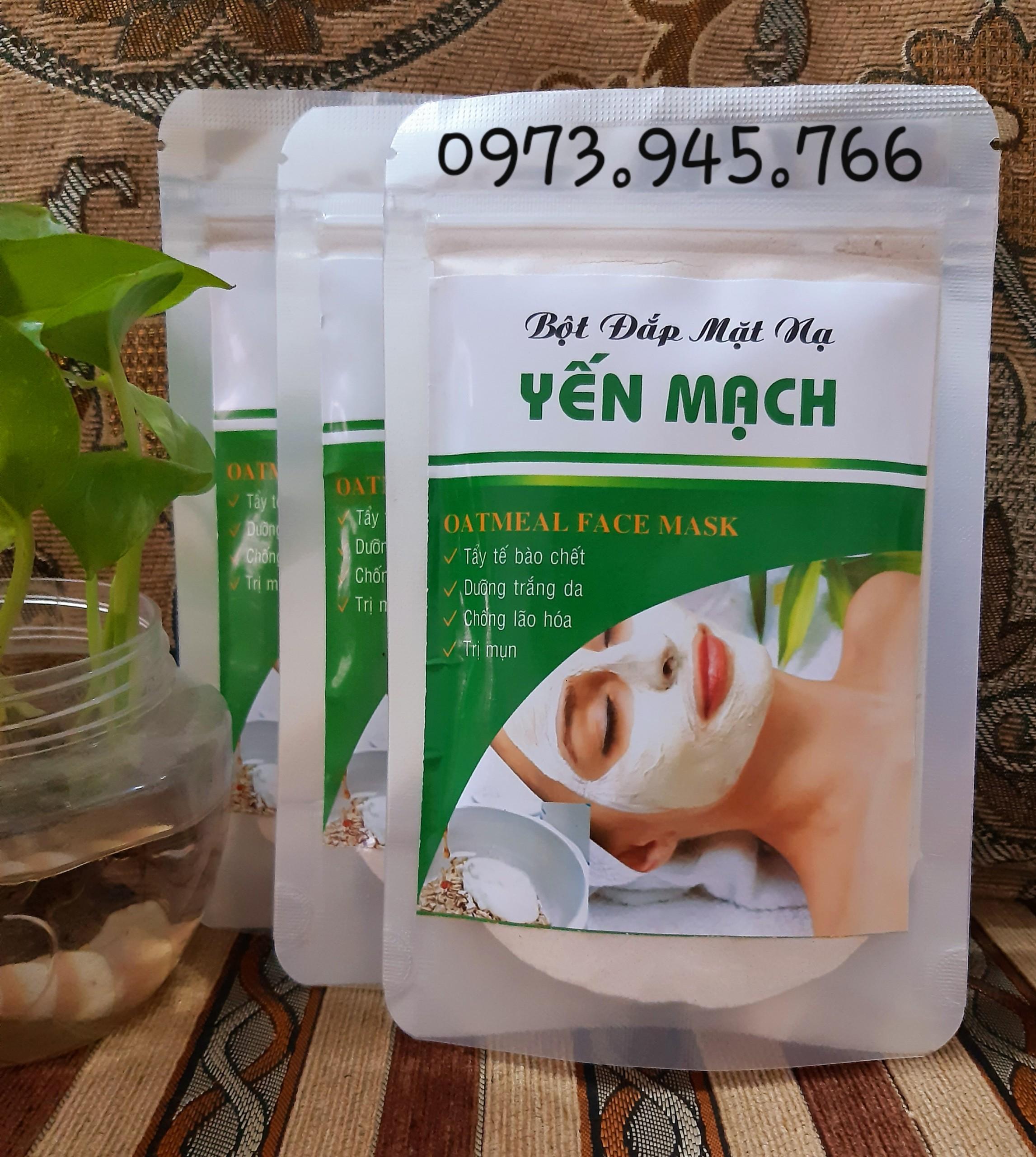 Bột đắp mặt nạ yến mạch bịch 150g