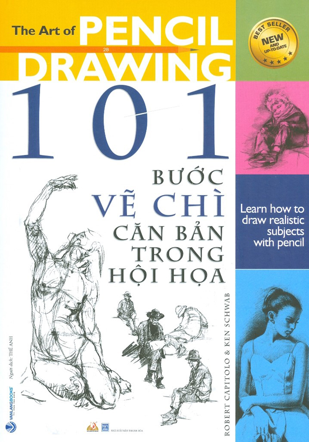101 bước vẽ chì căn bản trong hội họa
