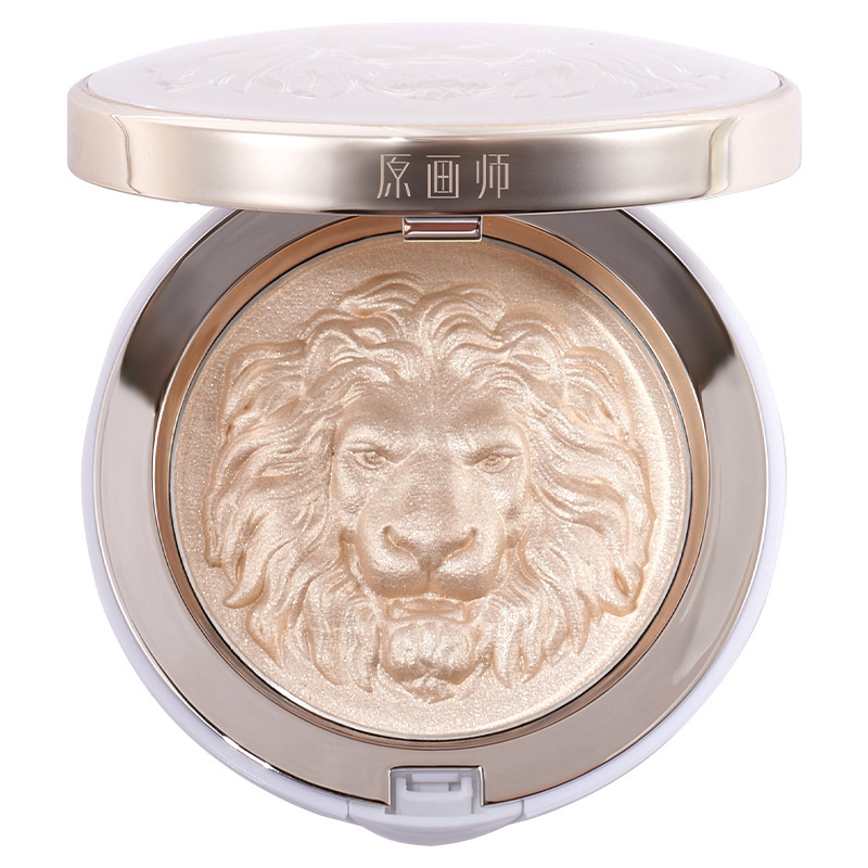 Phấn Bắt Sáng Highlight Lion Gloss Powder Nhũ Siêu Mềm Mịn Lâu Trôi