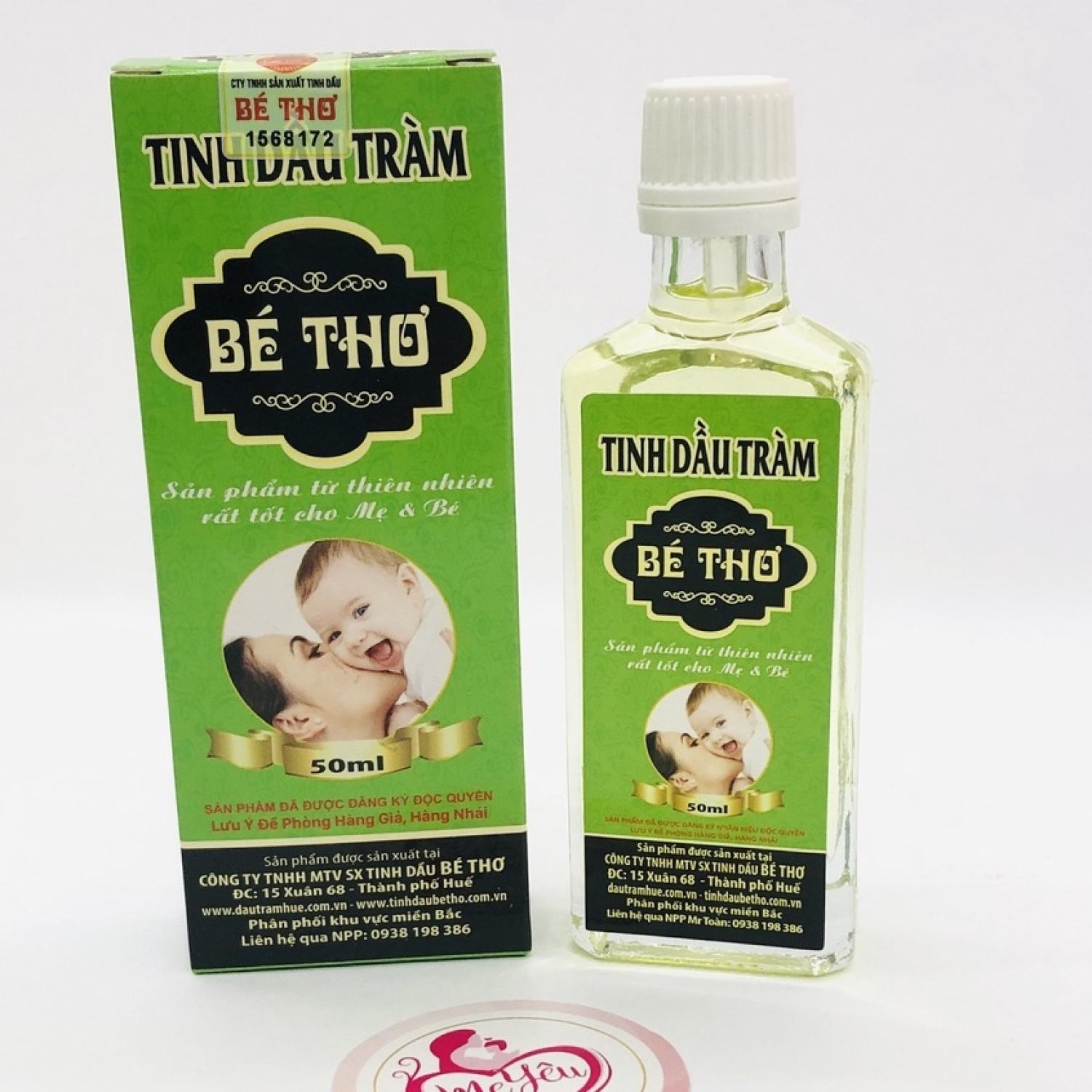 Tinh Dầu Tràm Bé Thơ 50ml Nguyên Tem Chính Hãng