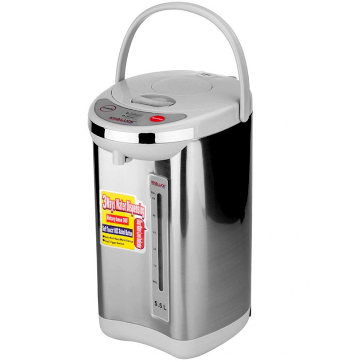 Bình thủy điện inox 304 khaluck-home có chức năng giữ ấm tự động -hàng nhập khẩu có chức năng giữ ấm tự động thương hiệu : khaluck-home công suất: 750w và 800w điện áp: 220v ~ 50hz (khi giữ ấm công suất...