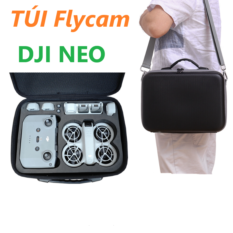 Túi đựng Flycam DJI NEO (Flycam DJI ) túi chống nước, chống va đập và có dây đeo - phụ kiện flycam