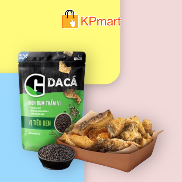 Da cá vị tiêu đen G Kitchen 25g