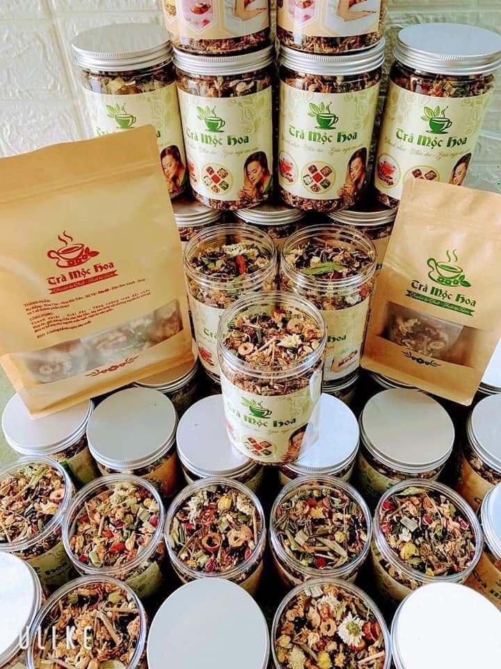 Trà Mộc Hoa ngũ cốc giúp ngủ ngon Mom Beauty (500gr)