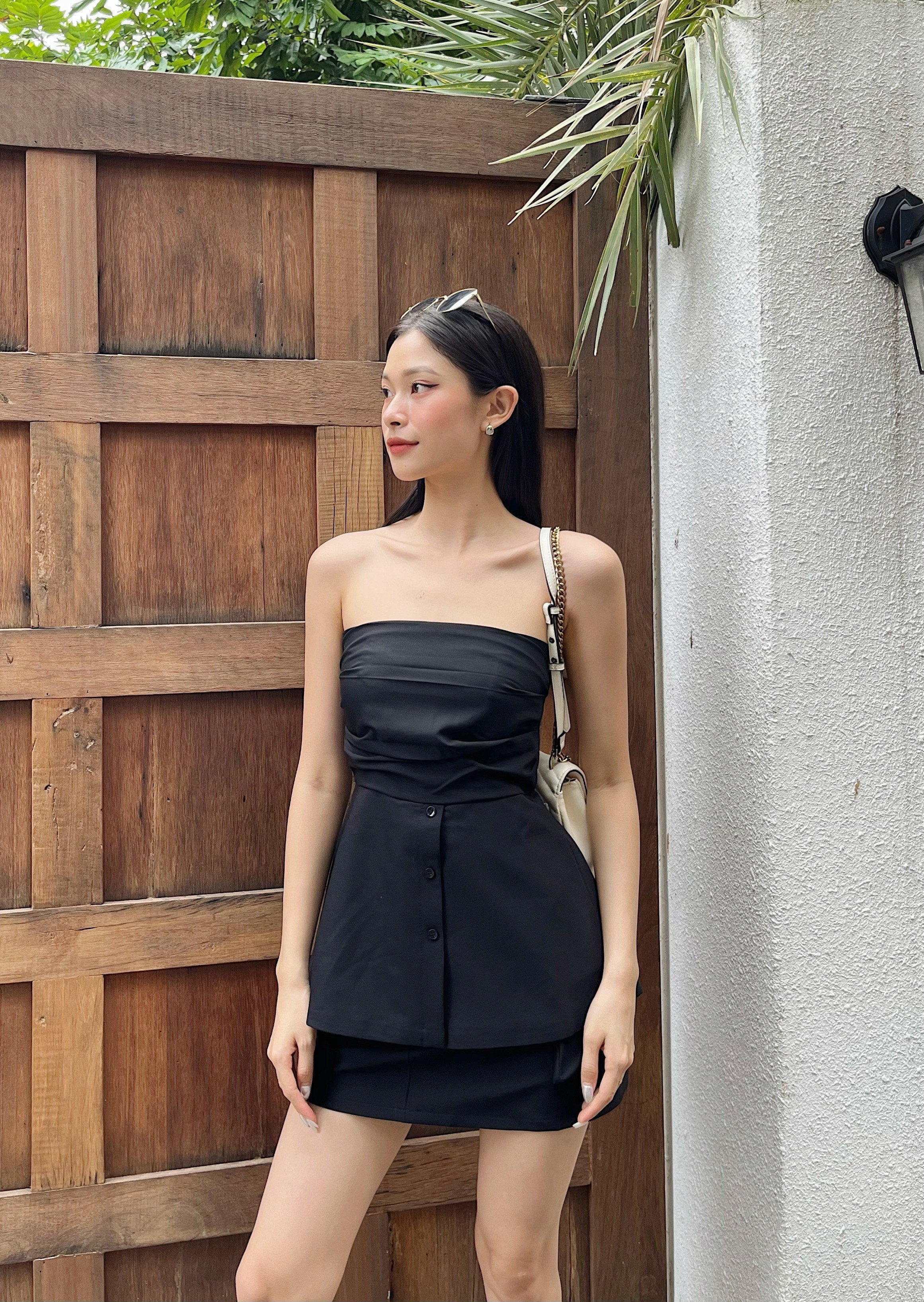 Áo dáng ống xếp ly , Peace House Clothing