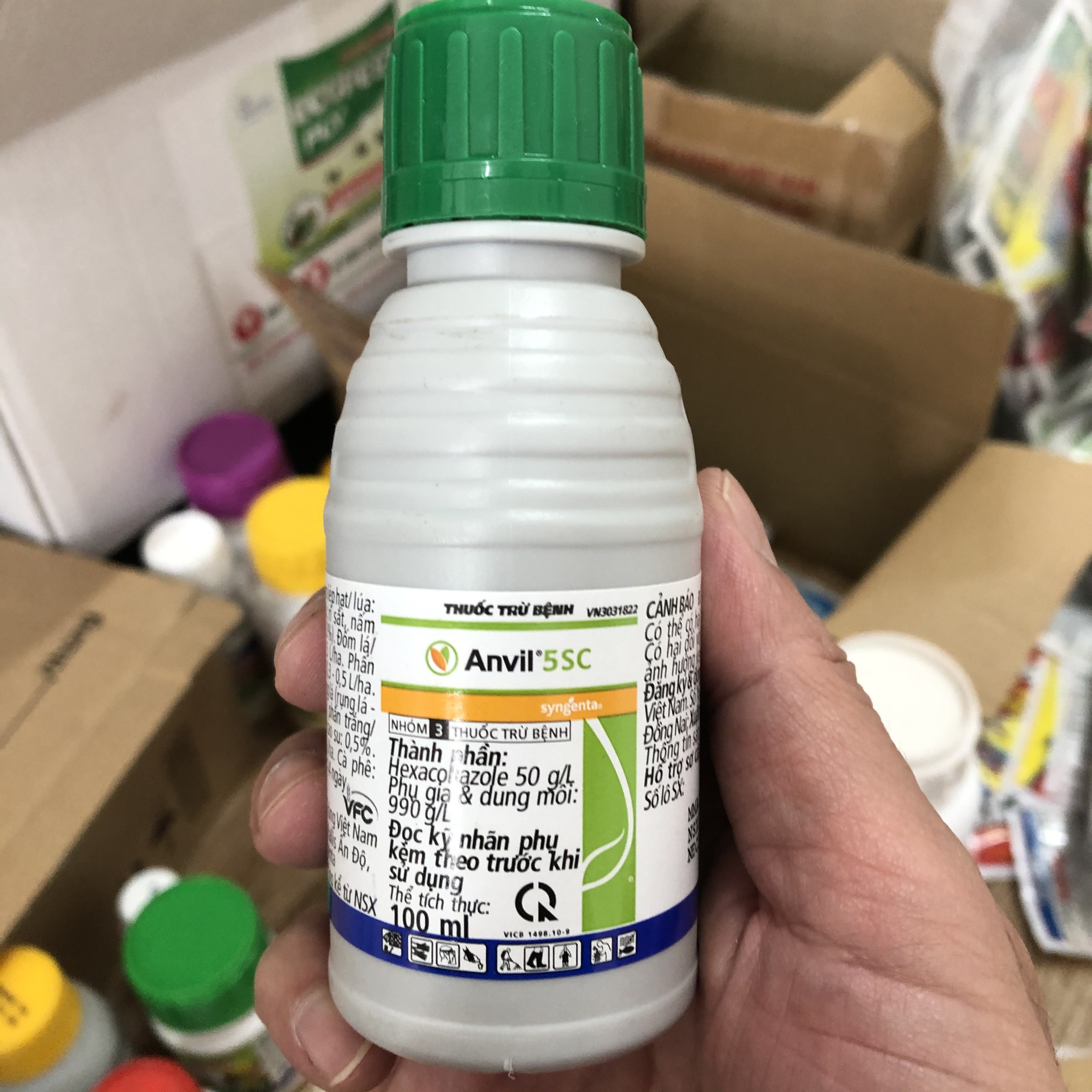 Thuốc trừ nấm bệnh cây trồng Anvil 5sc; chai 100ml;