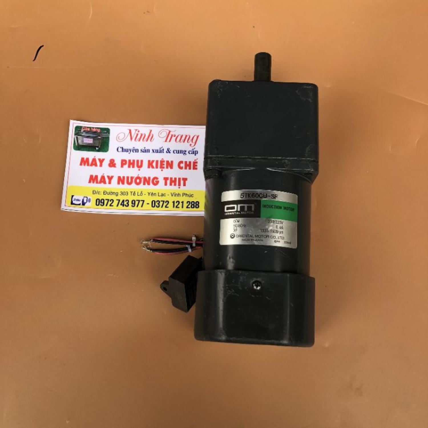 Mô tơ giảm tốc 220v 60w