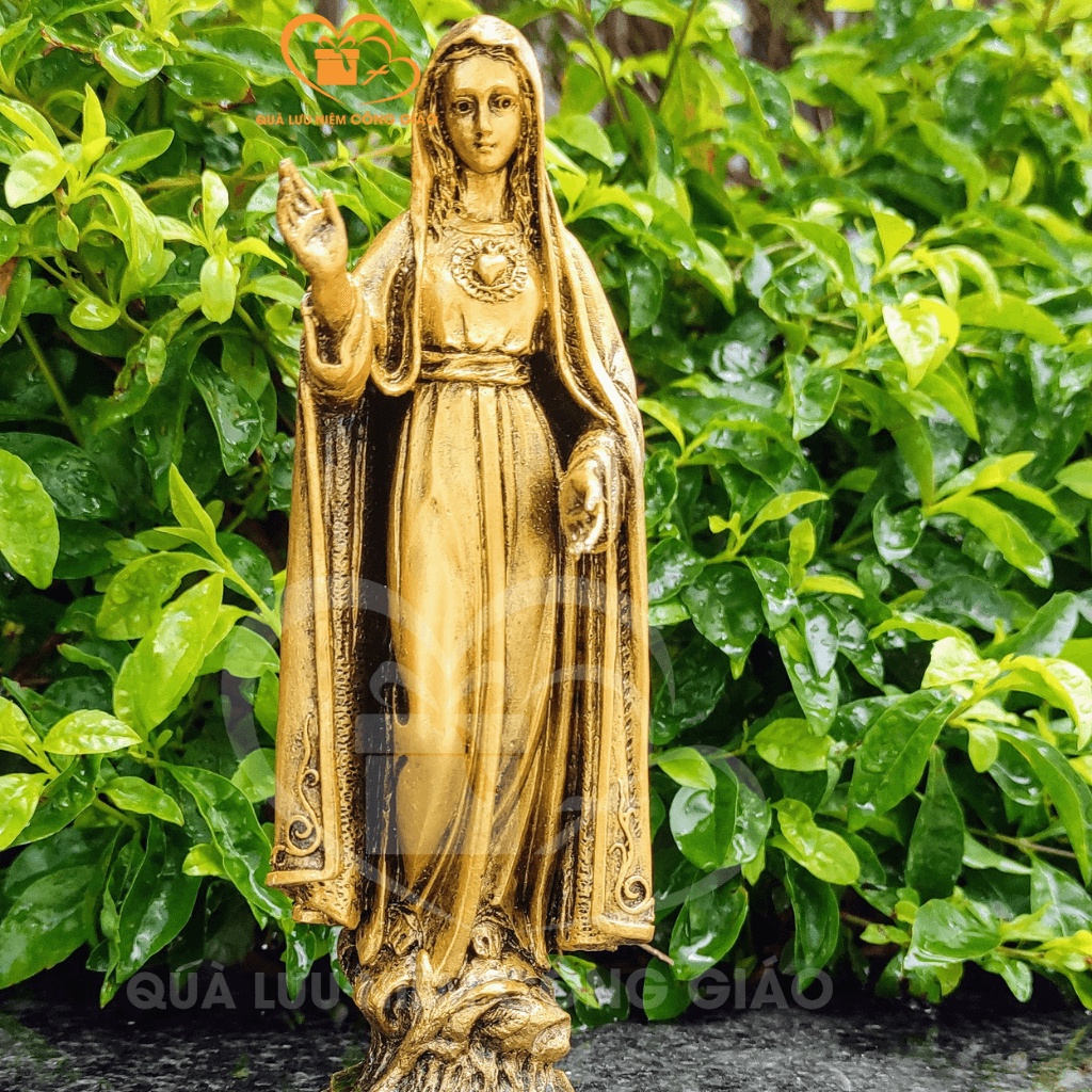 Tượng đức mẹ fatima quà lưu niệm công giáo