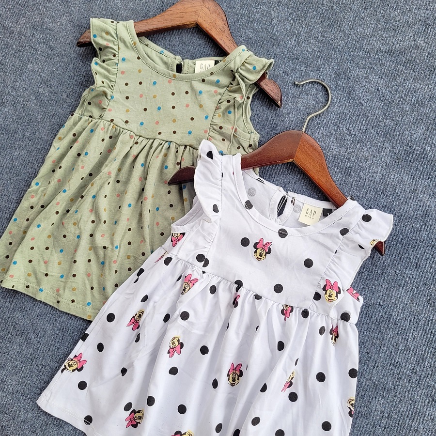 Váy cánh tiên gap xịn váy xuất dư hè cho bé gái 1-7t