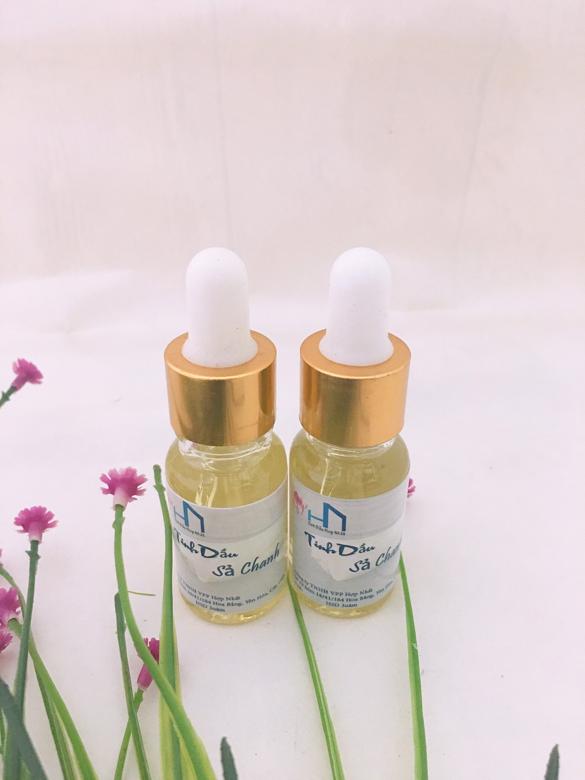 Combo 02 lọ Tinh dầu sả chanh nguyên chất 10ml
