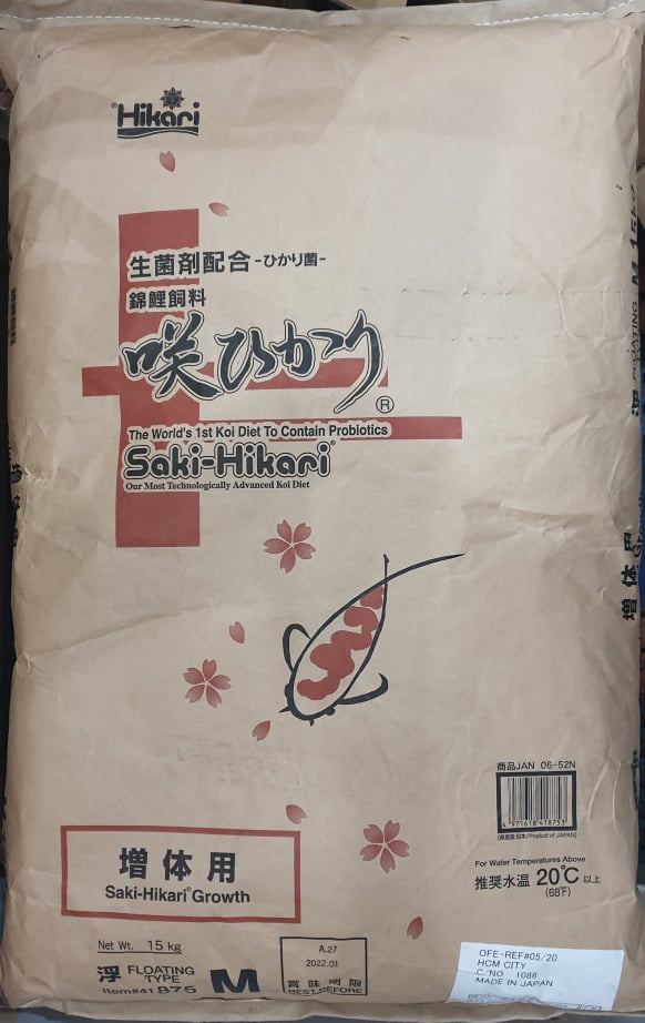 Cám cá ko Sakii Hikari nổi 15kg ( nhập khẩu Nhật Bản)