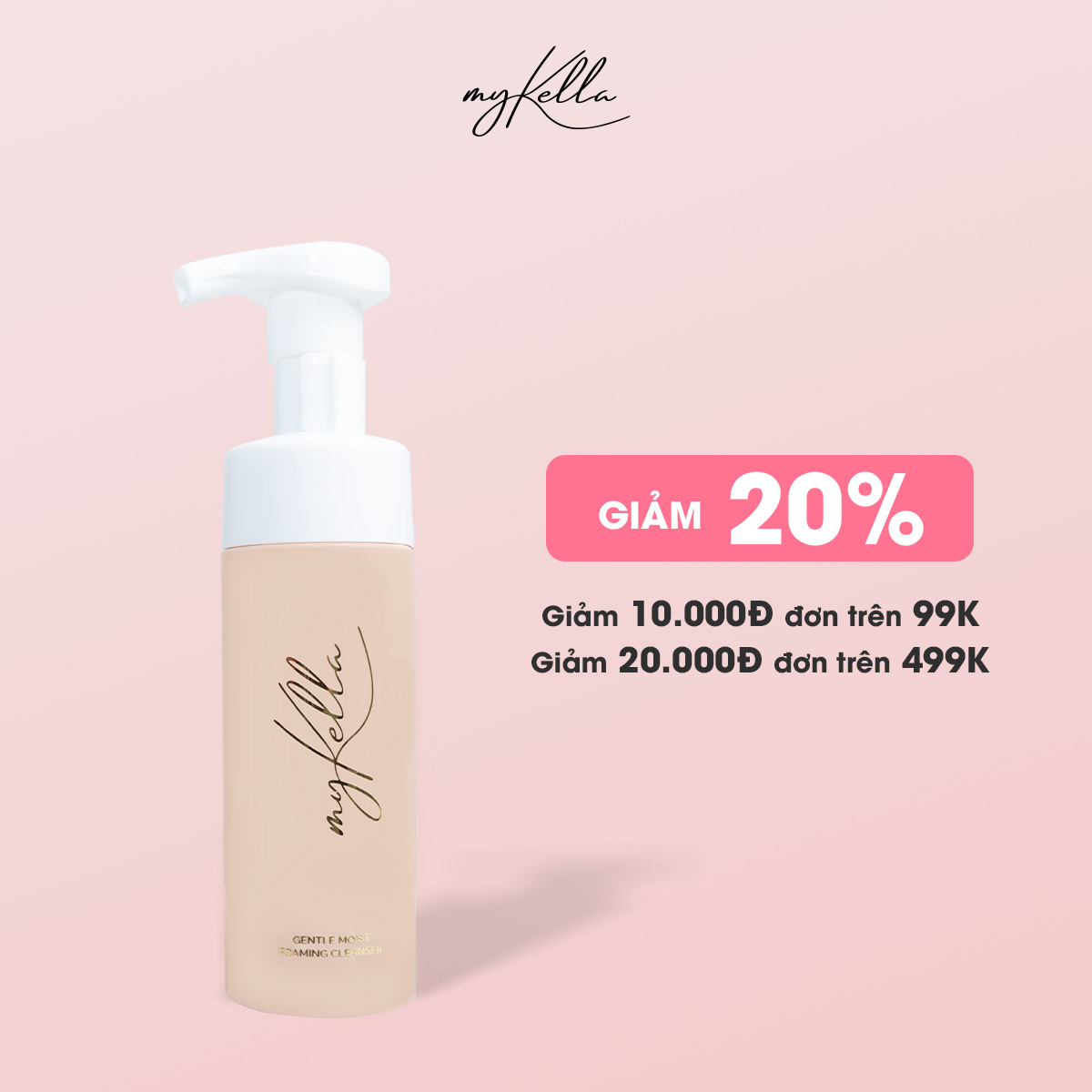 Sữa rửa mặt mykella giúp làm sạch da, se khít lỗ chân lông