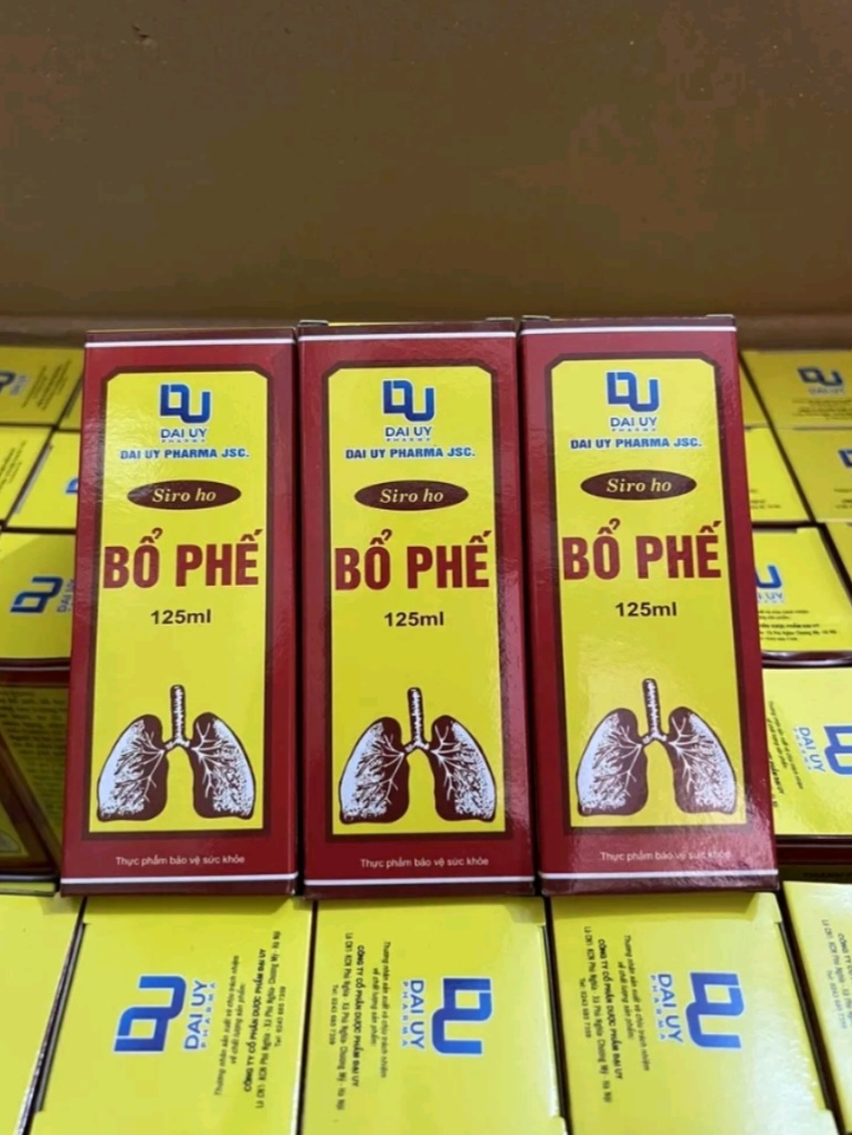 Bổ Phế Đại Uy - siro ho thảo dược hỗ trợ giảm ho, long đờm, dịu họng