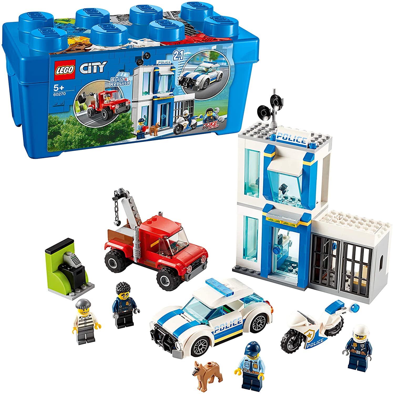 Đồ chơi lego city - thùng gạch police - 60270