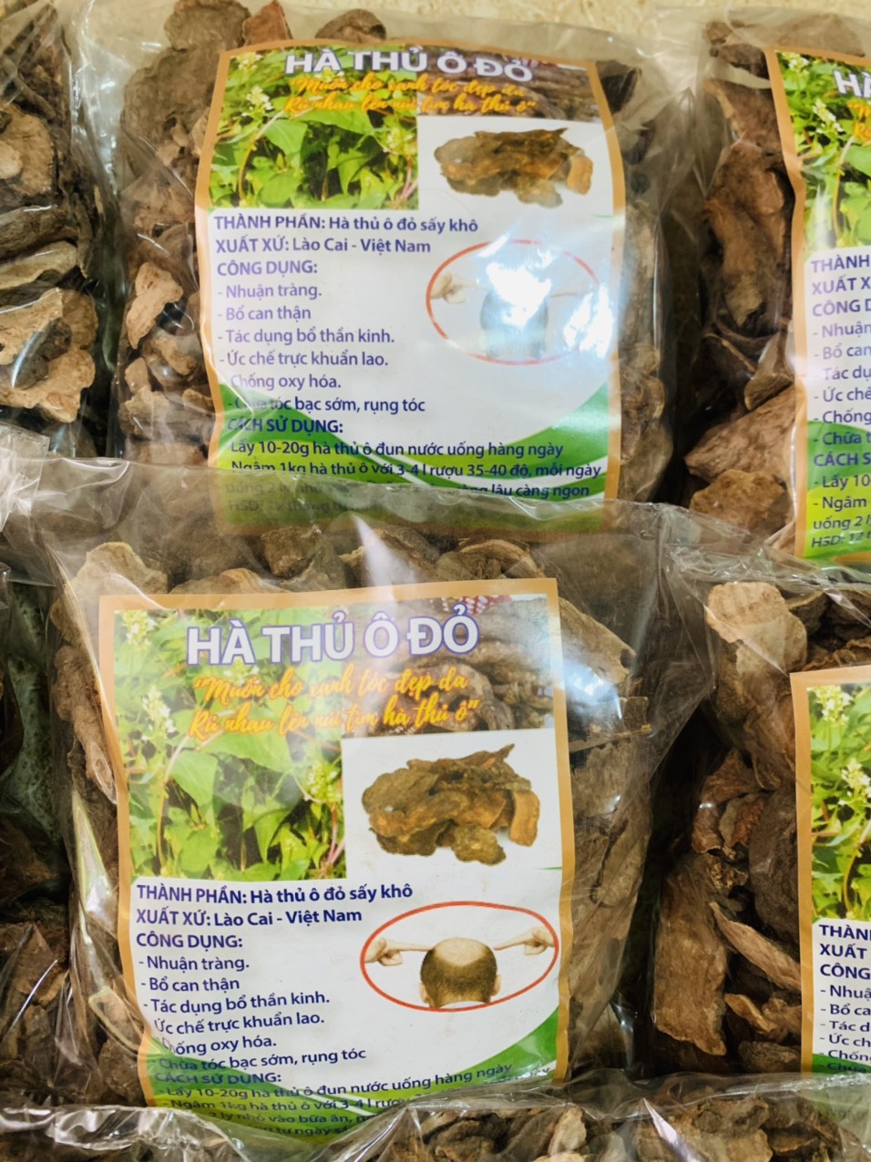 Combo 2kg củ hà thủ ô đỏ phơi khô, hà thủ ô giúp xanh tóc đẹp da hàng chất lượng cao rất tốt cho người hay rụng tóc bạc tóc hói đầu