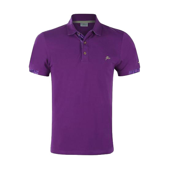 Áo thun nam PE phối trụ COLO màu tím CL1515158