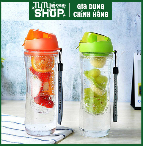 Bình nước detox lock&lock nhựa tritan abf639