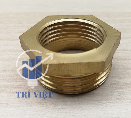 [HCM]Nối 2 Đầu Ren Trong 27 Ren Ngoài 34 Thau