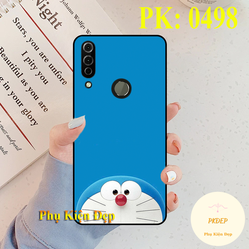 [HCM]Ốp lưng Vsmart Joy 3 dẻo đen in hình hoạt hình Doraemon
