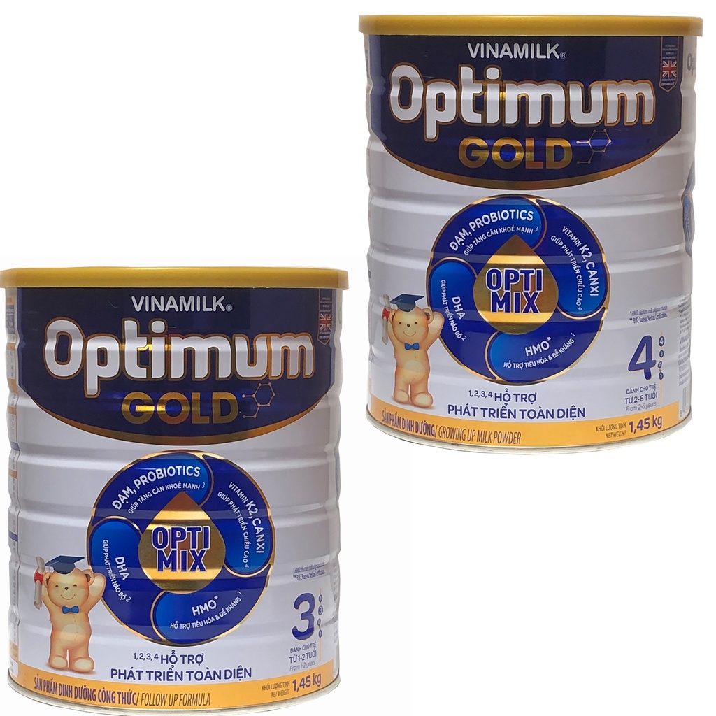 Sữa bột optimum 4 1,45kg