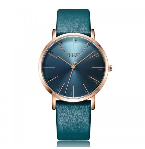 Đồng hồ nữ ja-1161d julius hàn quốc dây da