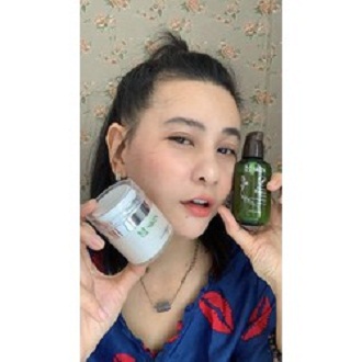 [HCM]COMBO SERUM THAY DA + KEM FACE NHÂN SÂM MQ SKIN