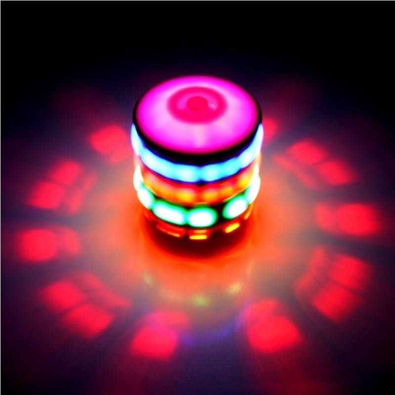 Con quay phát sáng cỡ to 💗💗 con quay hồi chuyển đầy màu sắc, âm nhạc dạnh cho trẻ em