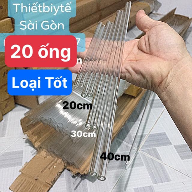 Ống thủy tinh 2o.ống