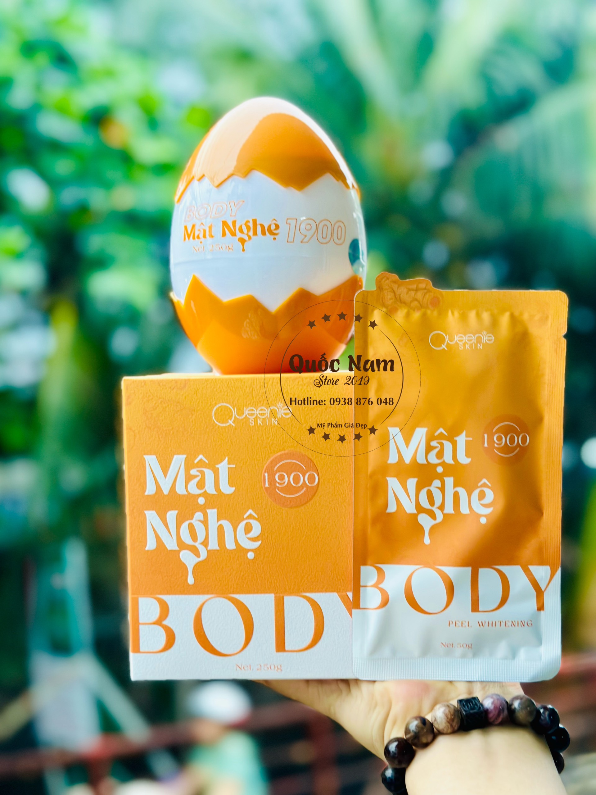 [HCM]Body mật nghệ lotion Egg trứng vàng mẫu mới