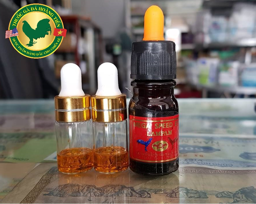 Mega speed e11 - chiết lẻ 1ml - nhỏ miệng 30 phút giúp tăng bo khủng cho gà đá