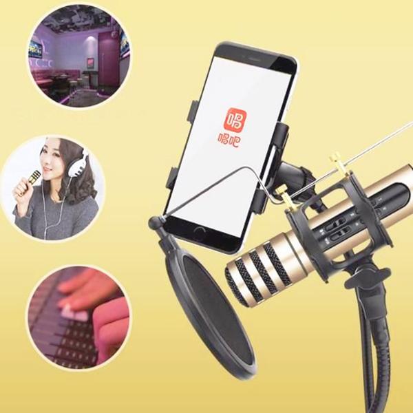 Mic Thu Âm, Mic hát karaoke, Mic không dây, Micro Thu Âm - Micro C7 ( Loại 1, Đủ Phụ Kiện) , Dụng cụ thu âm tại nhà