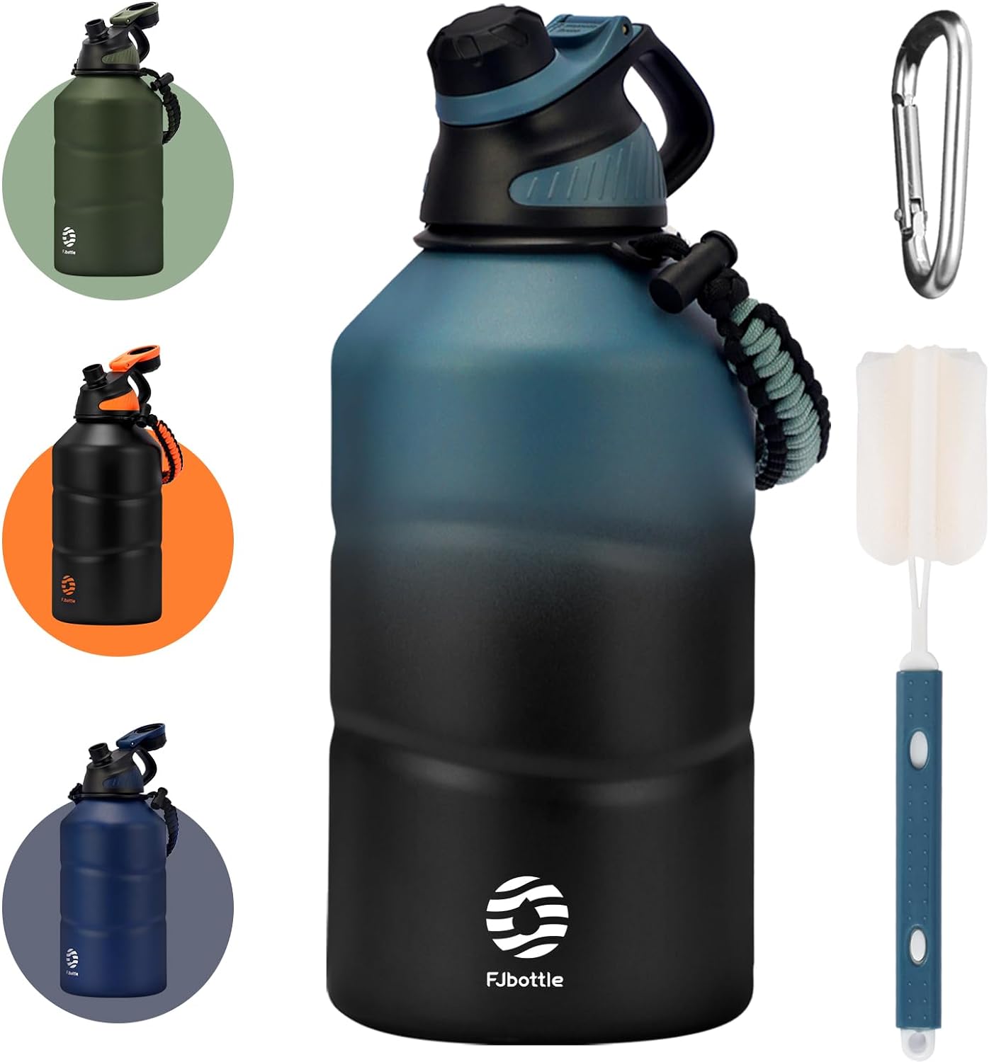 Bình giữ nhiệt FJbottle 1900ml Bình nước cách nhiệt bằng thép không gỉ 304