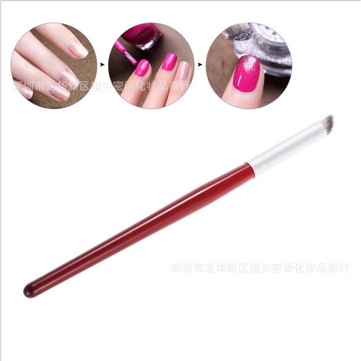 Cọ Ombre cán gỗ đầu xéo