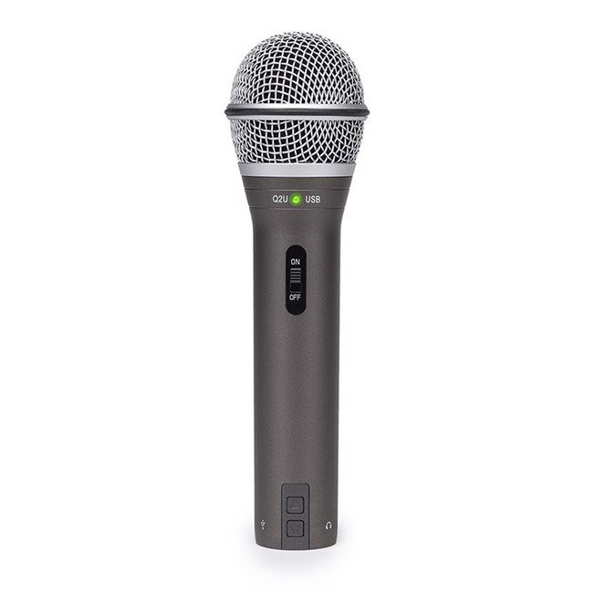 Micro USB thu âm dynamic Samson Q2U