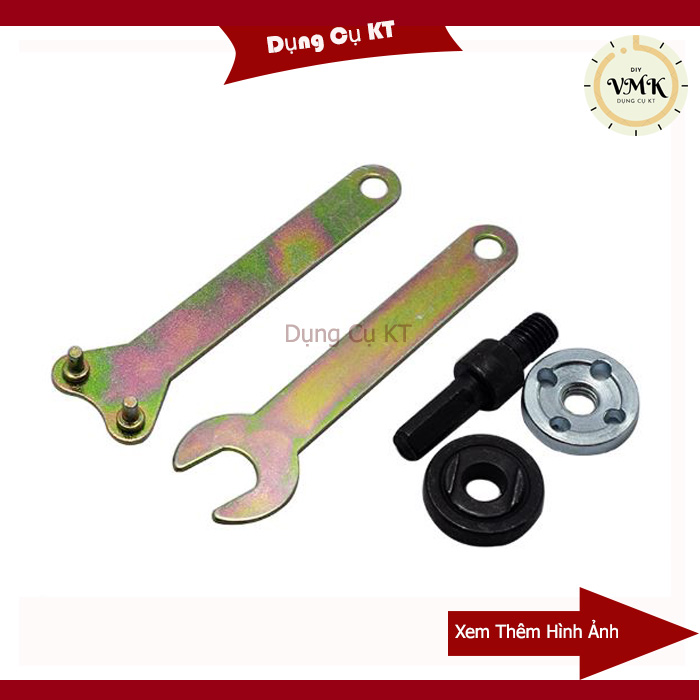 Bộ trục kẹp lưỡi cắt lắp máy khoan trục 10mm