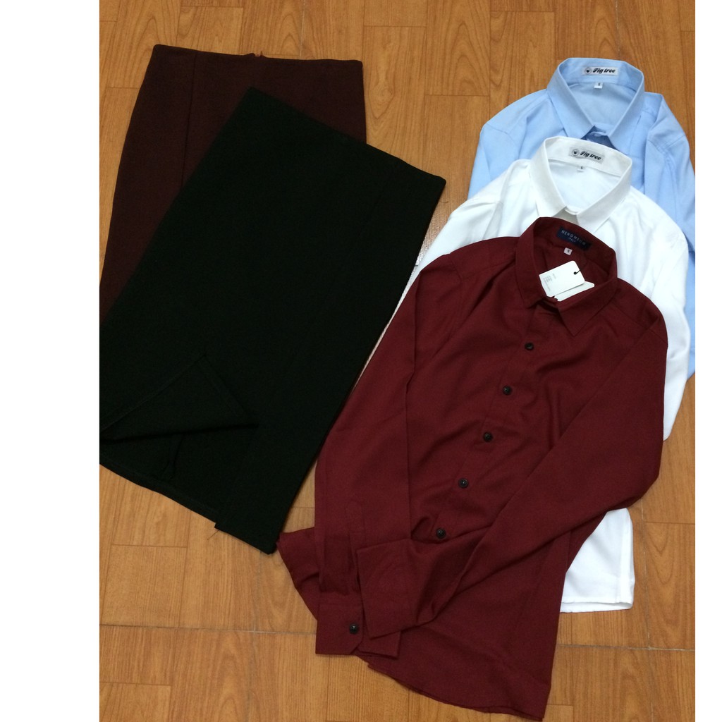 Áo Sơ Mi Nam Nữ Trơn Của Namifahion 2803 Cổ Đứng Đầy Đủ Size Và Màu Sắc Dễ Phối Đồ Cho Đi Chơi Và Công Việc