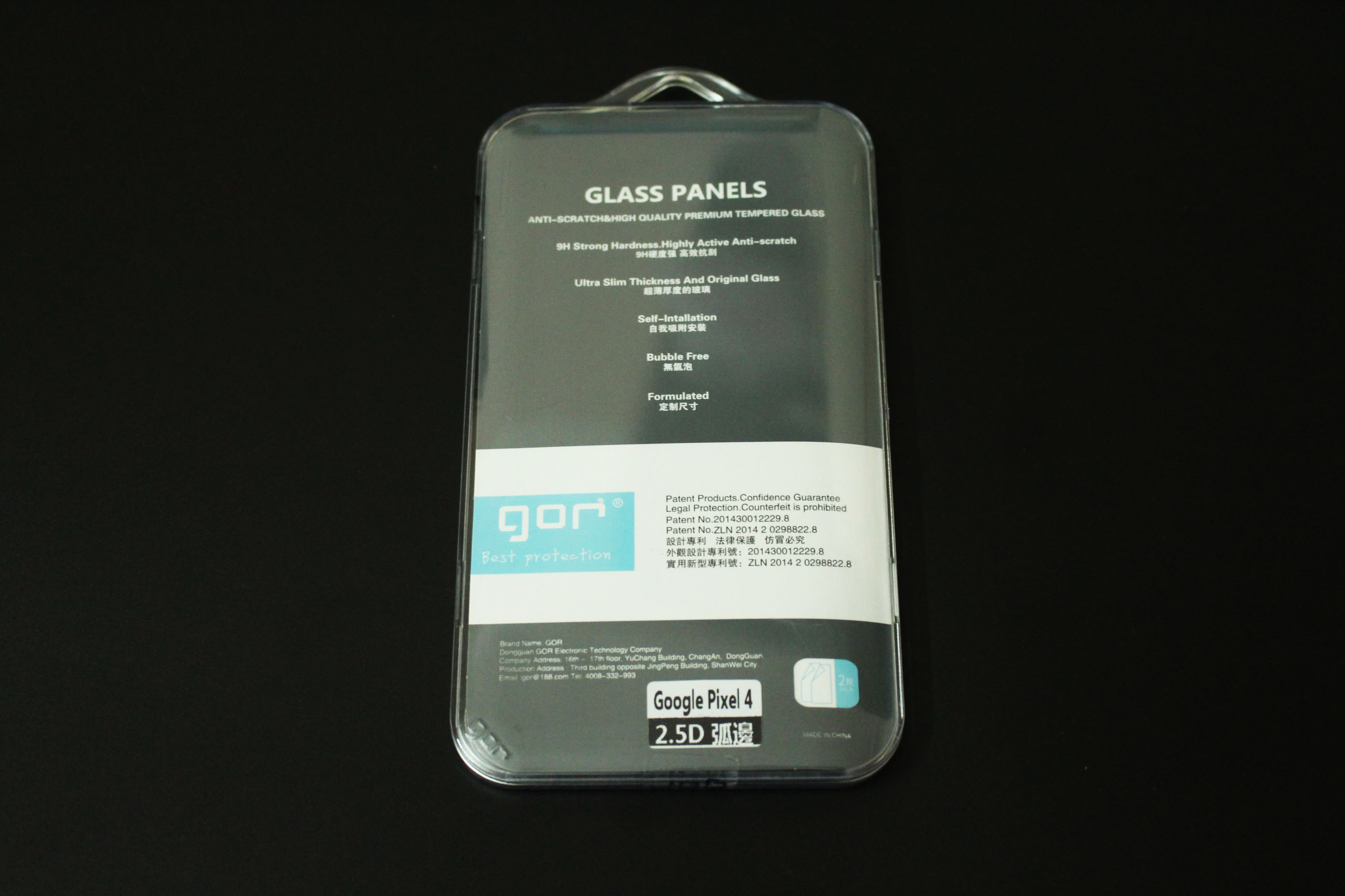 Bộ 2 miếng kính cường lực Gor cho Google Pixel 4 - Full Box