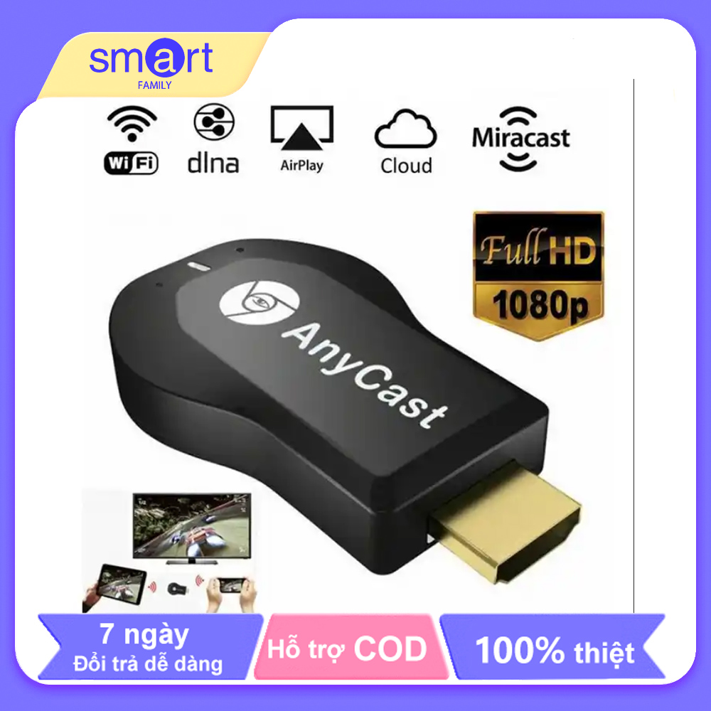 HDMI Không Dây Tốc Độ Kết Nối Siêu Nhanh (Dùng cho android/IOS), Máy Tính Bảng Lên Tivi, Máy Chiếu.SF