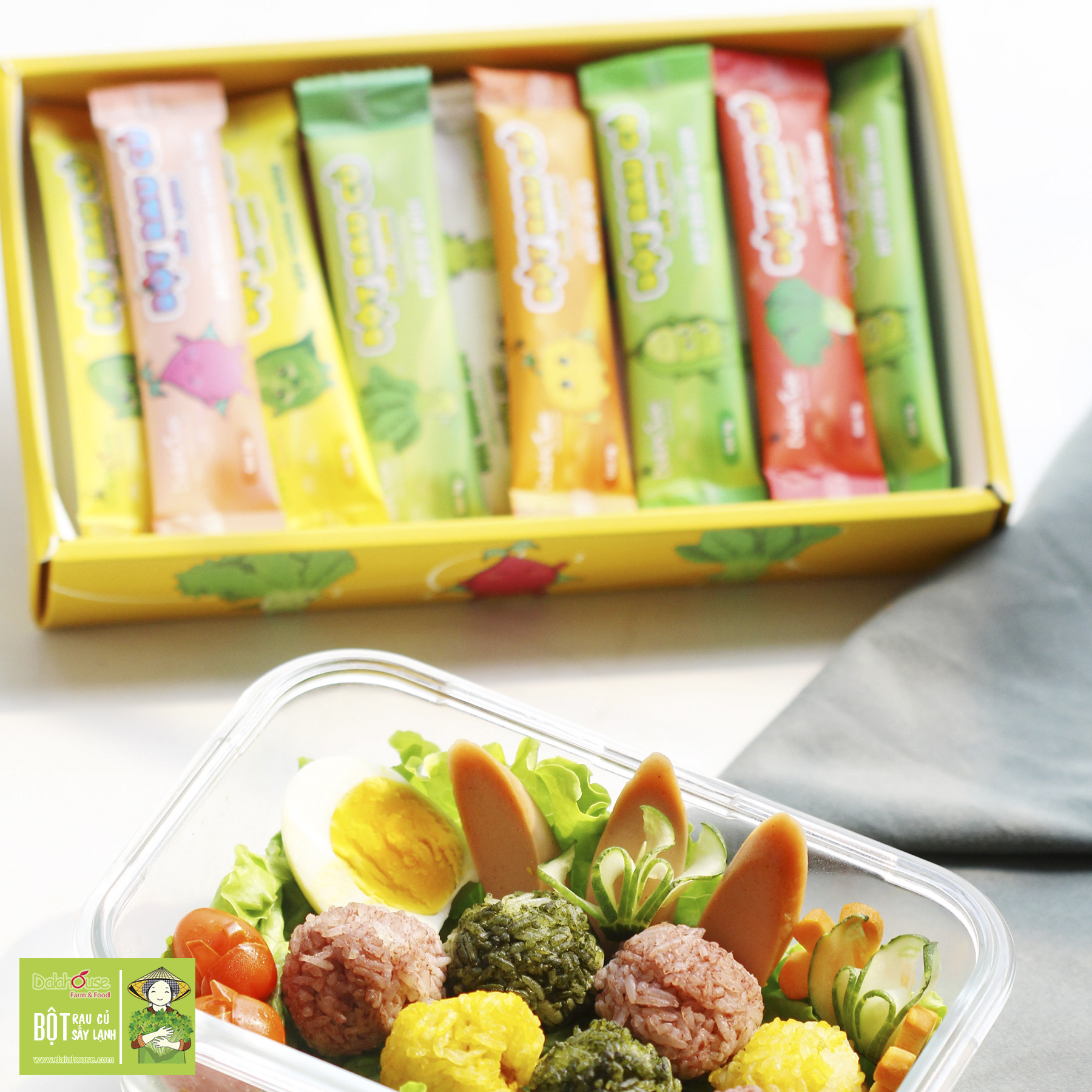 [HCM]Combo rau củ Dalahouse tối ưu dinh dưỡng cho bé