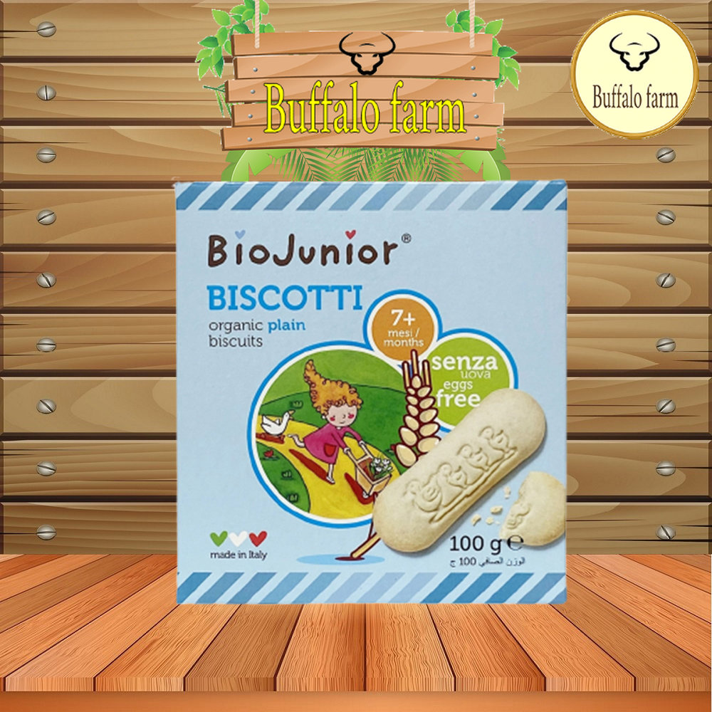 Chia sẻ Bánh ăn dặm hữu cơ cho bé vị truyền thống Bio Junior 100g Từ 7