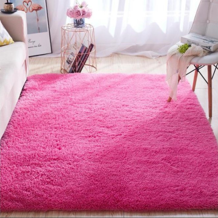 Thảm lông trơn trải sàn size 1m6x2m