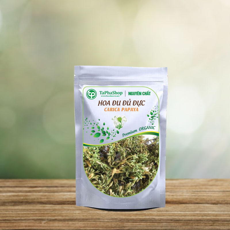 Hoa đu đủ đực sấy khô 100g