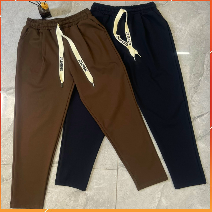 Quần thể thao nữ dáng baggy, quần baggy nữ mẫu mới, quần nữ có dây vải Umi co giãn 4 chiều mền mịn thấm hut mô hôi.