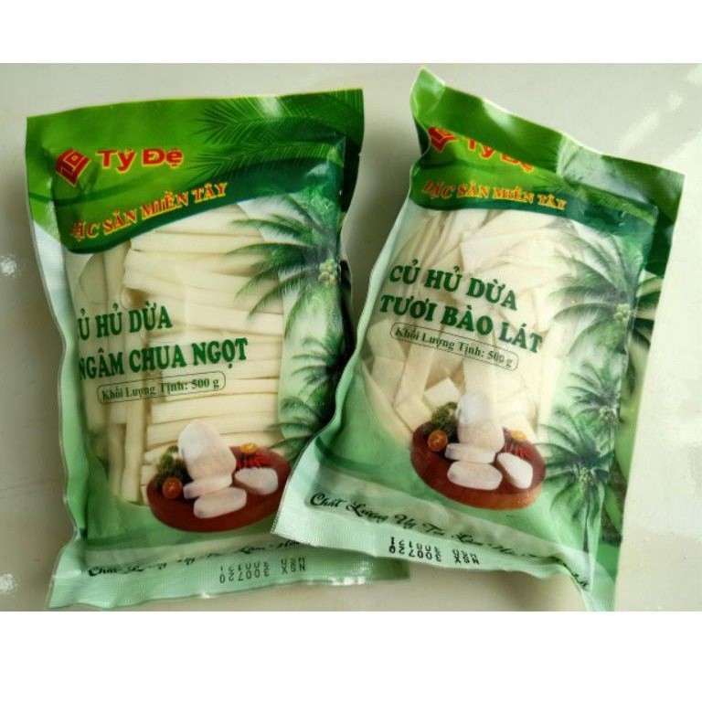 [HCM]Củ Hủ Dừa Bào Lát Tỷ Đệ - 500g