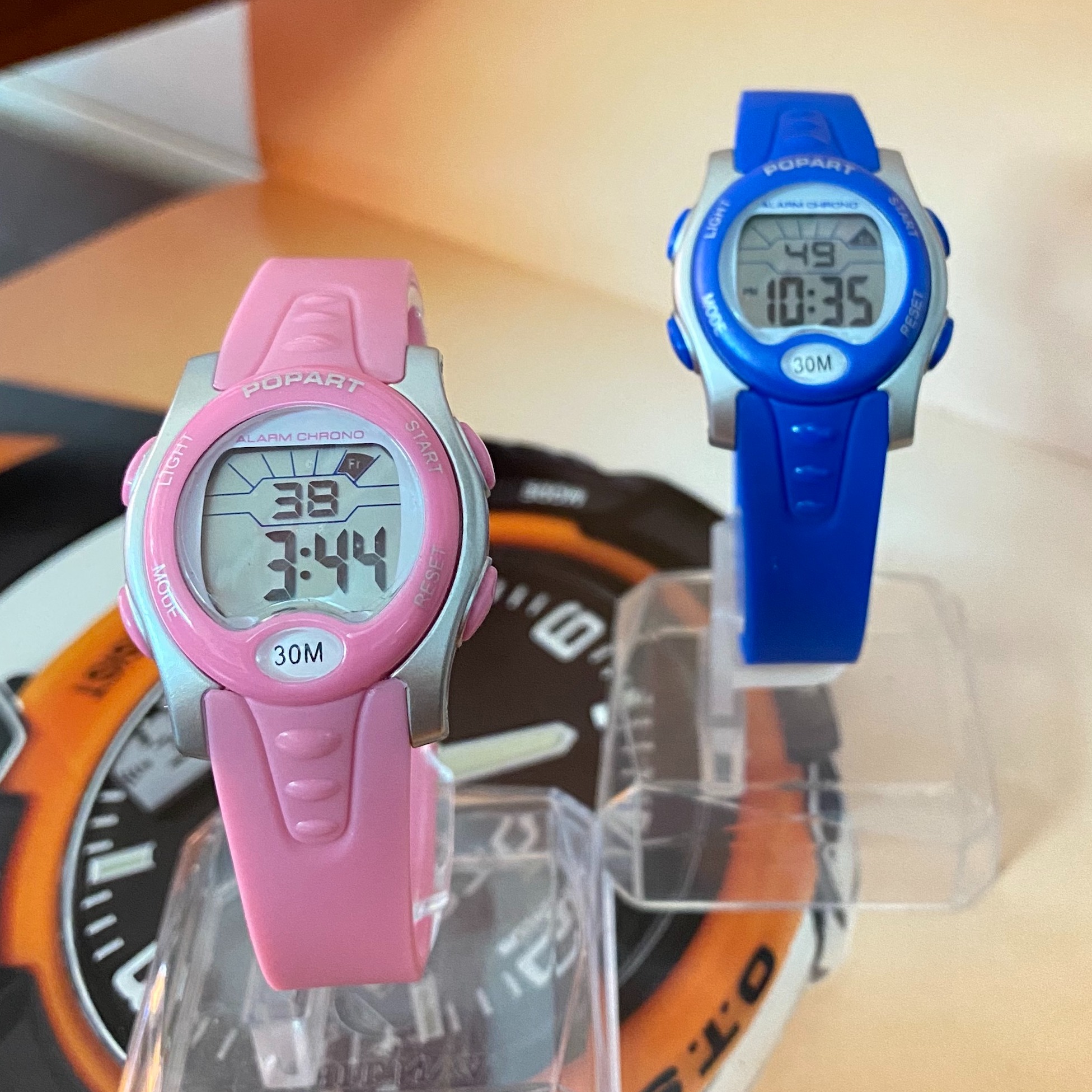 Đồng hồ điện tử cao cấp nam nữ POPART mặt nhỏ xinh, chống nước