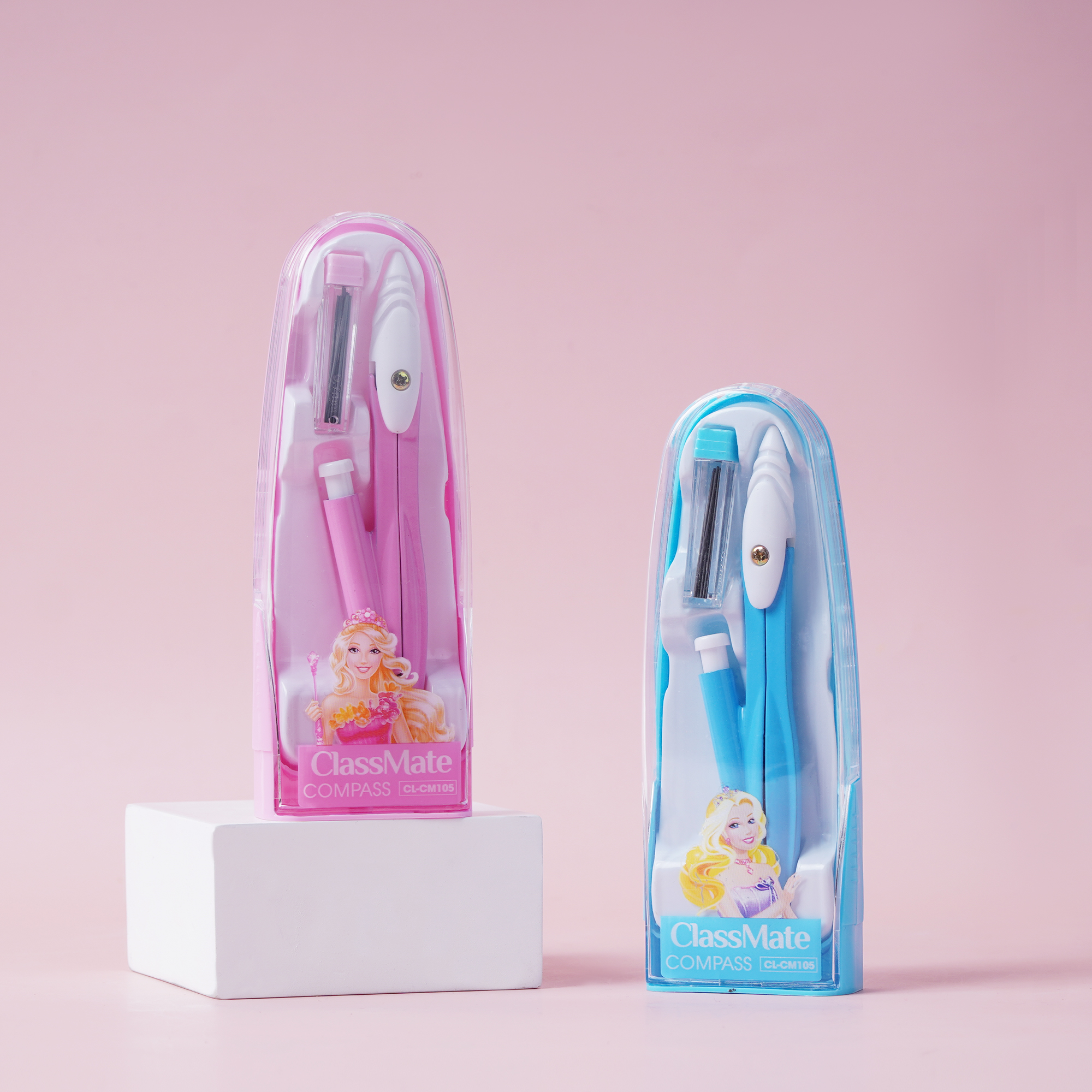 Compa chì kim classmate, compa chì dễ thương đa dạng màu sắc dành cho học sinh