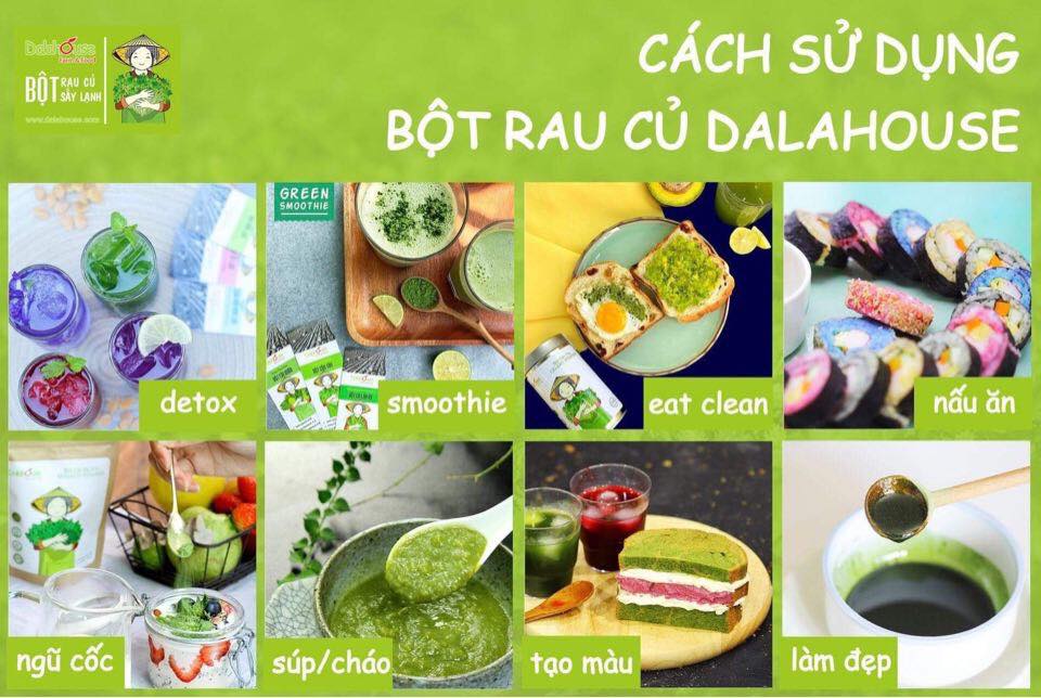 Bột Cần Tây Nguyên Chất Sấy Lạnh Dalahouse 120gram Chính Hãng, Cải Thiện Sức Khỏe, Đạt Chuẩn Châu Âu