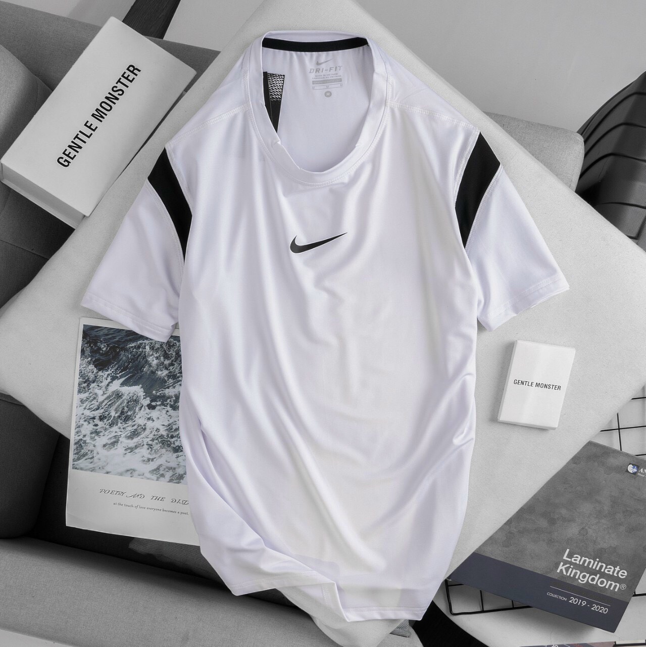 Áo thun thể thao nam NlKE cao cấp - Chất vải mát - Key Sport chuyên quần áo thể thao nam tập GYM, YOGA